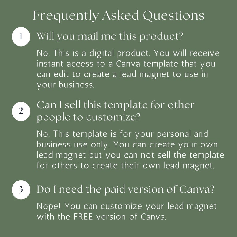 Editable Canva Lead Magnet Template Set for PDF Workbook, Ebook ...