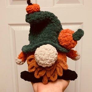 Pumpkin Gnome Crochet Pattern PDF/ Fall decor/ amigurumi/ autumn/ gnome