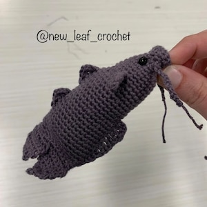 Catfish Crochet Pattern PDF (Instant Download) - Etsy