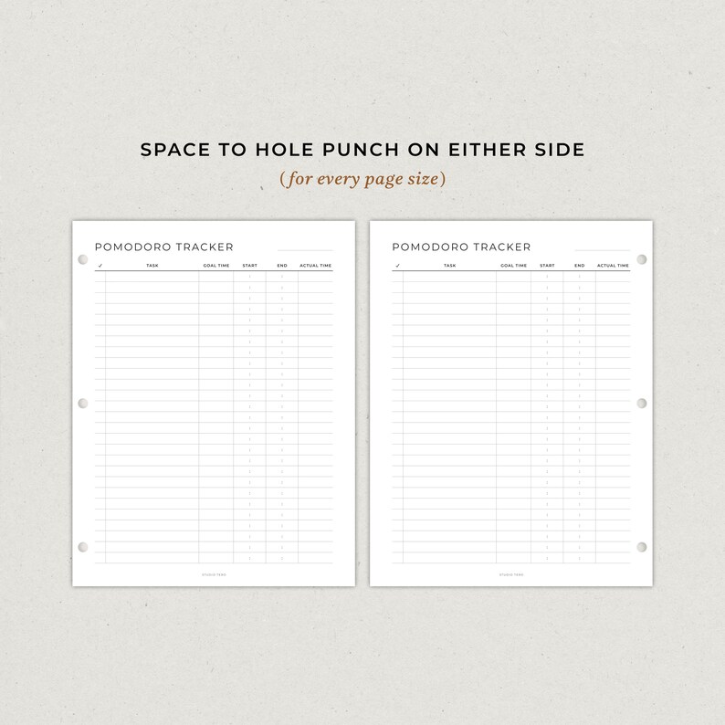 Pomodoro Tracker, Minimalist Study Planner, Student Organizer ...