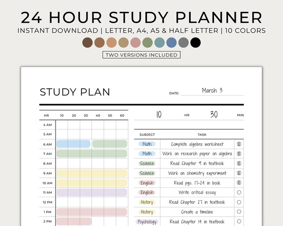 Homework Tracker, Printable Planner, Homework Planner, Assignment Planner,  School Planner, Student Planner A4 and Letter Sizes -  Israel