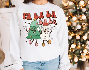 Sweat-shirt de Noël confortable, pull de vacances d'hiver, cadeau pour les vacances