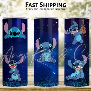 Stitch Cup | Personalized Tumbler | Travel insulated cup with straw | Gift Ideas | gift for her | Lilo and Stitch kids cup | coffee |