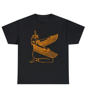 Ma&#39;at Egyptian God Ancient Egypt Hieroglyph Shirt,  Egypt Tshirt, Egypt Travel Gift, Egypt Family Trip, Funny Egypt T-shirt, Egypt Vacation