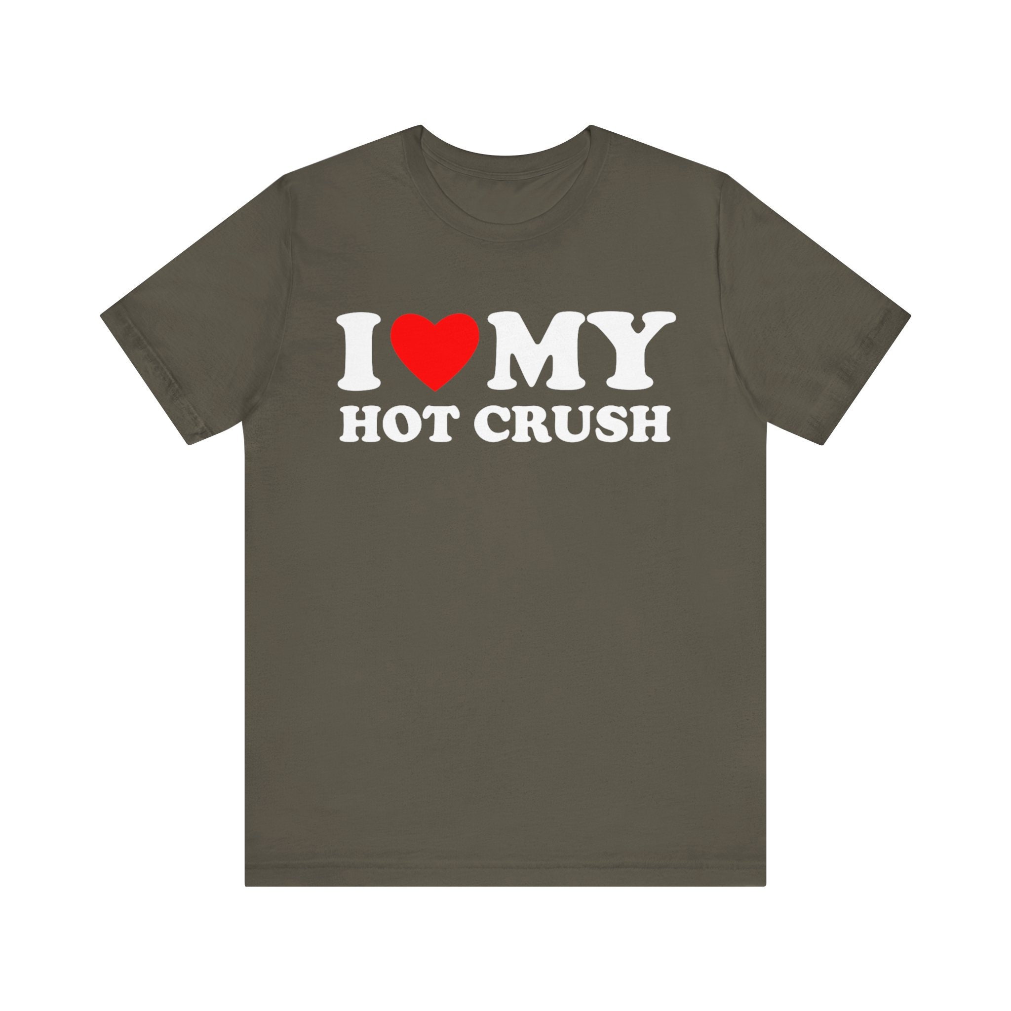 afi crush love Tシャツ I Love My Hot Crush T-shirt, I Heart My Hot Crush Shirt, I Love
