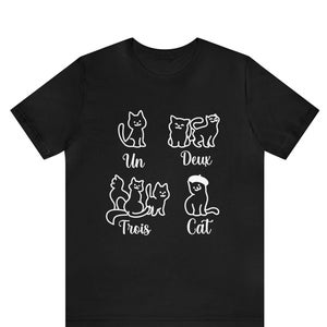 Un Deux Trois French Cat Kitten Lover Owner Mom Gift T-Shirt Un Deux Trois French Cat Kitten Lover Owner Mom Gift T-Shirt