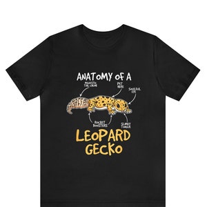 Leopard GeckoT-shirt, Anatomy Of A Leopard Gecko shirt,Cute Gecko Tee, AnatomyLeopard Gecko ,Herpetologist Animal ,Leopard Gecko Lover shirt