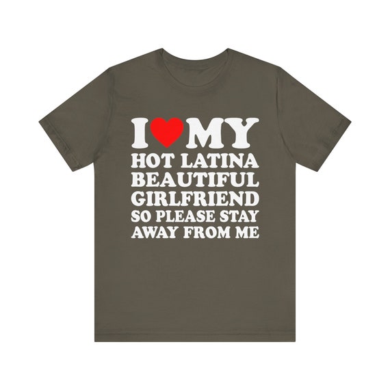 I Love My Hot Girlfriend Shirt Love My Crazy Hot Girlfriend T-Shirt 100% Katoen Letter Grafische Print T-shirts voor Mannen Vrouwen Zwart, Zwart, M