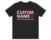 I Love Girlfriend T-shirt voor dames, grappig met letters, bedrukt, lange mouwen, V-hals, top, basic, dagelijks, oversized T-shirt, # 4, XL