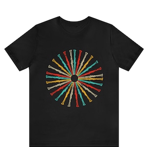 Marching Band Clarinet T-Shirt, Clarinetist Tee, Musician Gift, Musician Tshirt, Musician Shirt, Clarinetist T Shirt, Clarinetist Tshirt