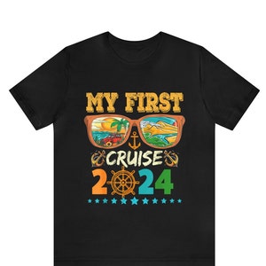 Mein erstes 2024 Cruise Shirt, Custom Cruise 2024 Shirt, Cruise Shirt, Familien passende Urlaubs Shirts, Cruise Urlaub Shirt, Cruise 2024 Shirt