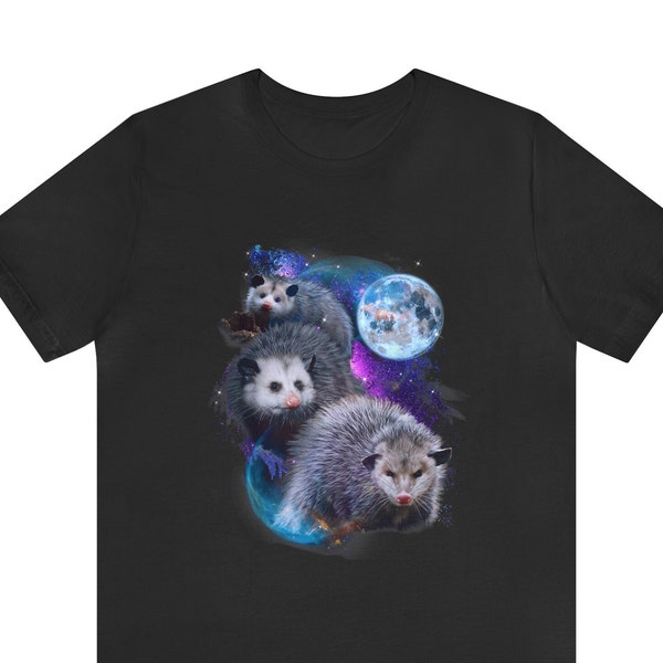 Three Possums Howling at Moon shirt, Like 3 Wolves T-shirts, Opossum Lover t-shirt, Funny Possum tshirt, funny opossum shirt, possum gifts