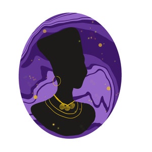 Purple & Gold Beauty