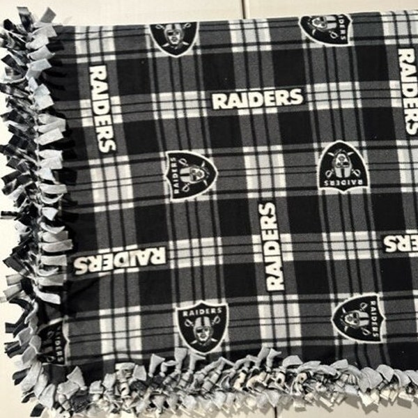 Raiders Blanket Etsy