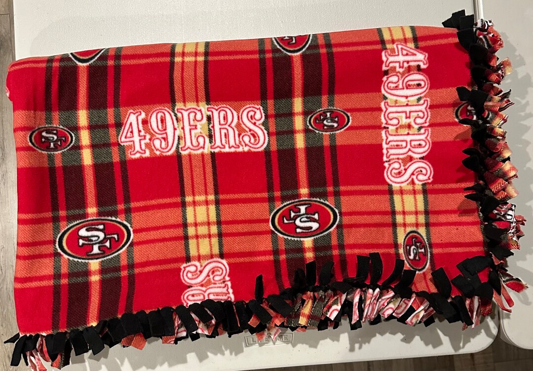 San Francisco 49ers NFL Team Heritage Soft Blanket 60x80 main image 1