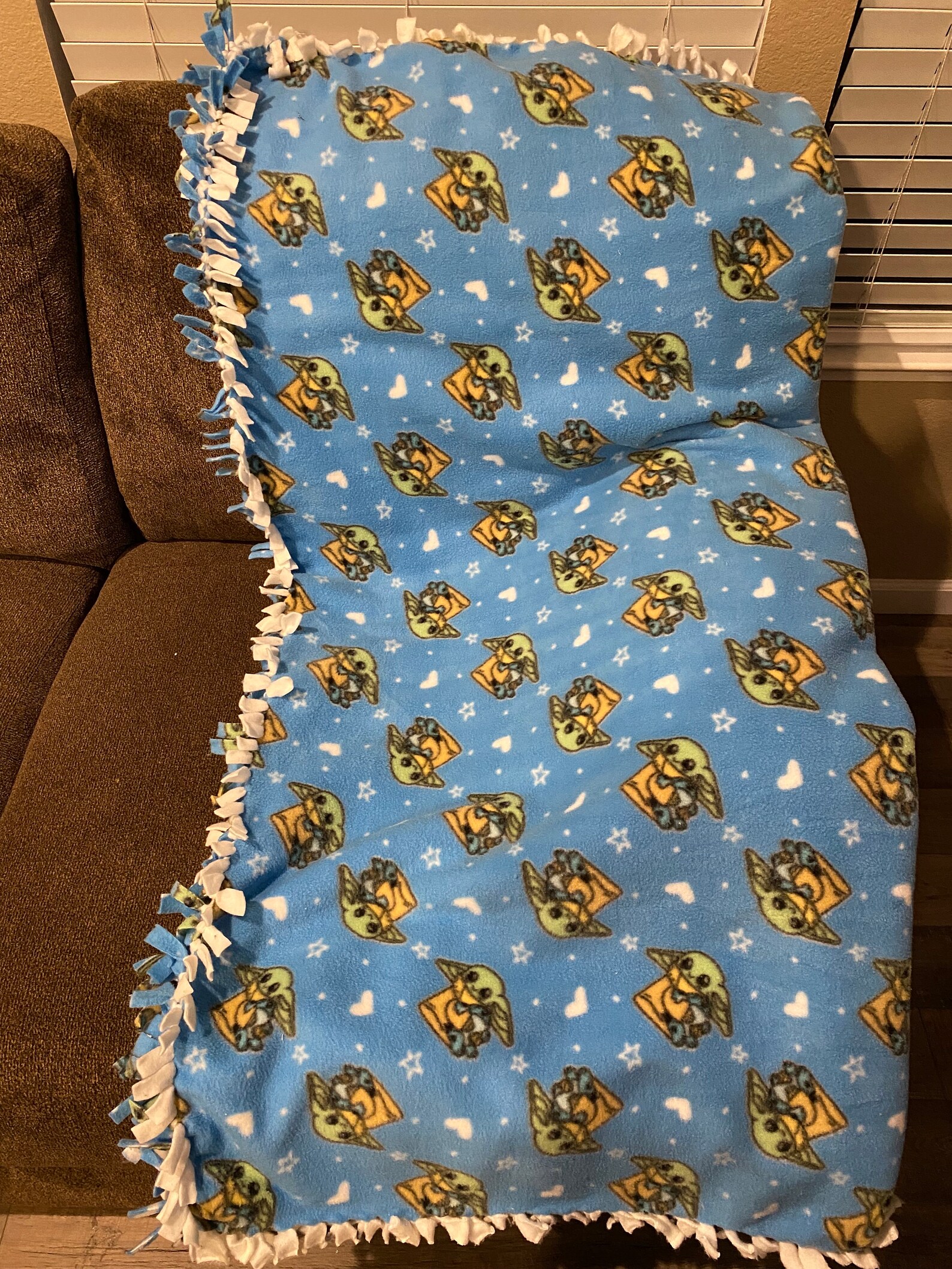 Nosew Baby Yoda Blanket Etsy