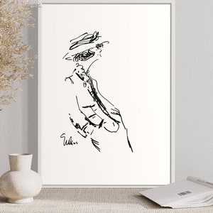 Coco chanel sketches original top