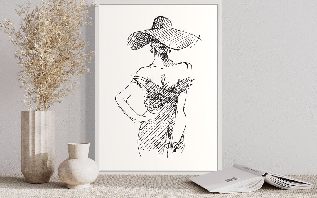 Fashion Art Print, Fashion Poster, Fashion Wall Art, Instant Download ...