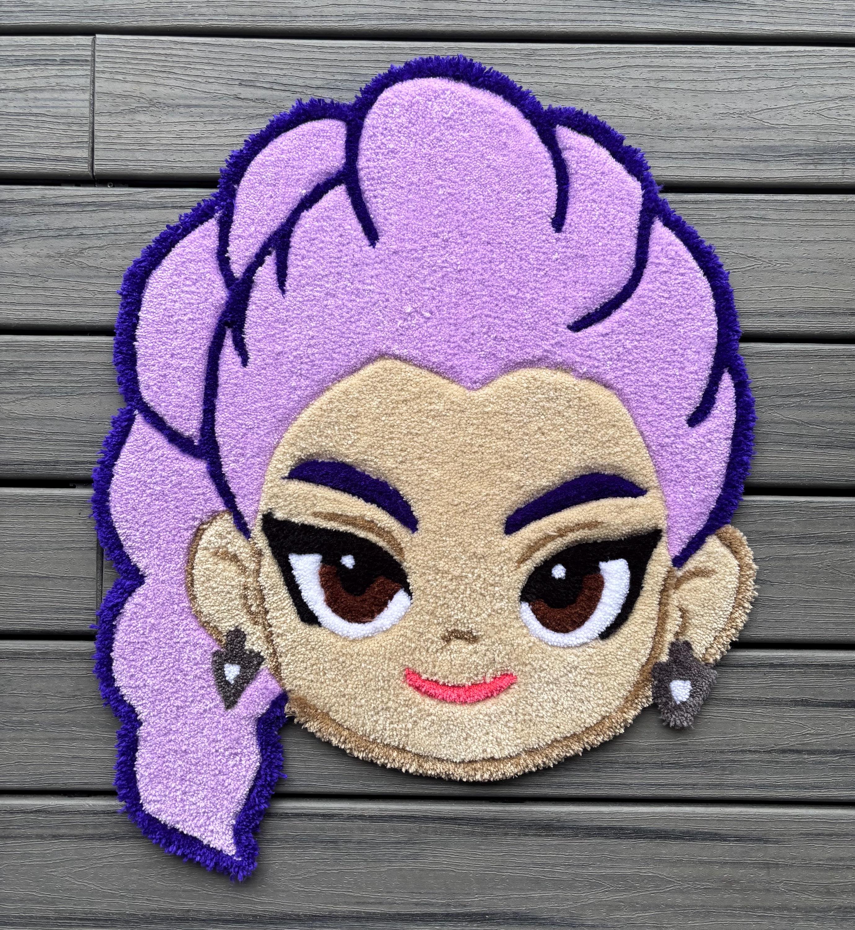 Kpop Rug KPOP Demon Hunters - Rumi Tufted Rug - Etsy