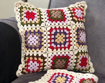 Colorful Square Handmade Decor Bohemian Pillow