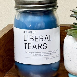 A Whiff of Liberal Tears Large 15-Ounce Candle