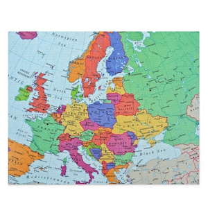 Legpuzzel (120, 252, 500 stukjes) Europa