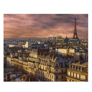 Jigsaw Puzzle (120, 252, 500-Piece) Paris France Skyline