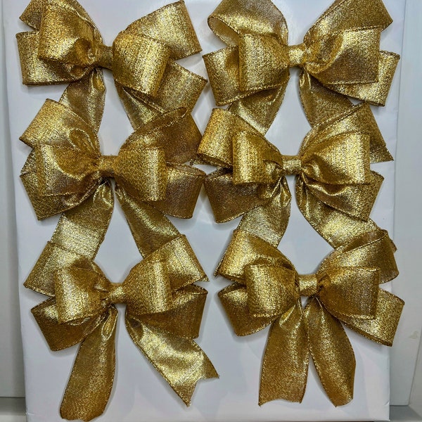 Christmas Tree Bows Etsy