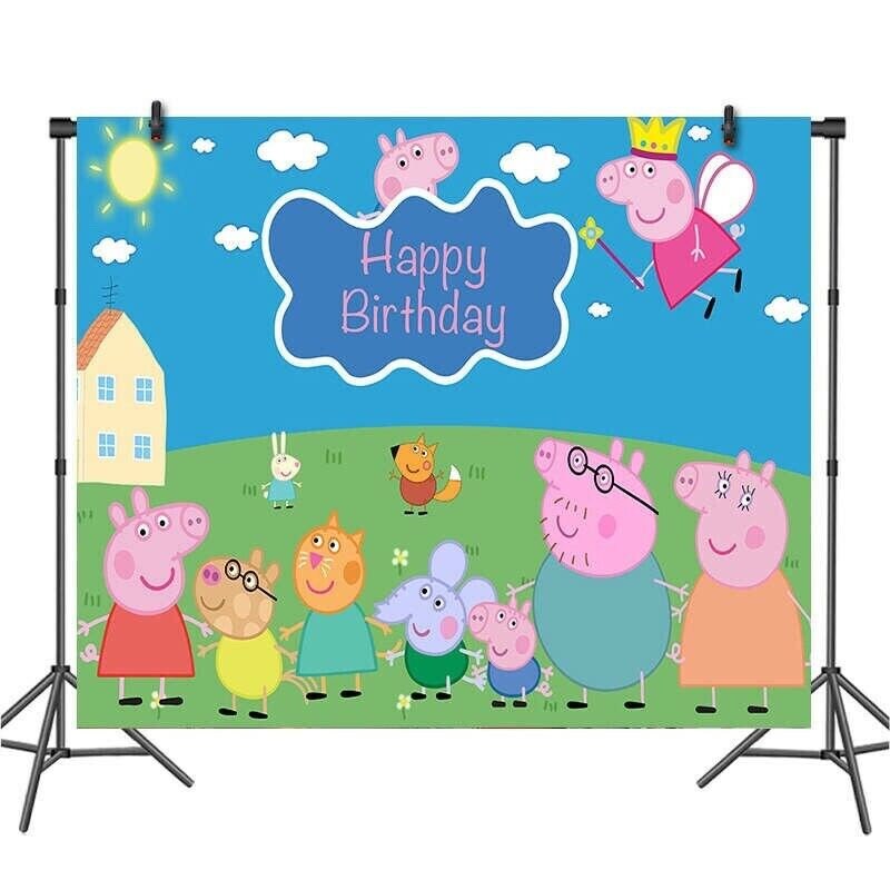 Peppa Pig Balloon Banner Peppa Pig Banner Kids Birthday Etsy UK peppa-pig-balloon-banner-peppa-pig-banner-kids-birthday-etsy-uk