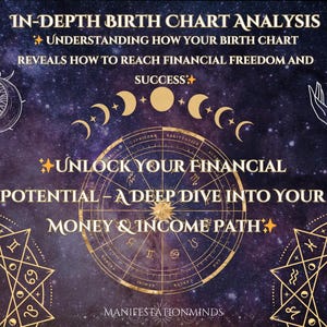 Astrology Birth Chart Reading | Explore Financial Potential, Money & Income with Astrology | Personalized Guidance | Life Path Astrology |
