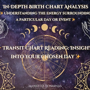 Transit Chart Astrology Reading | Insights Into Your Chosen Day | Personalized Guidance | Life Path Astrology | Synastry Chart Reading