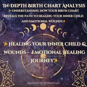 Astrology Birth Chart Reading | Healing Your Inner Child & Wounds with Astrology | Personalized Guidance | Life Path Astrology |
