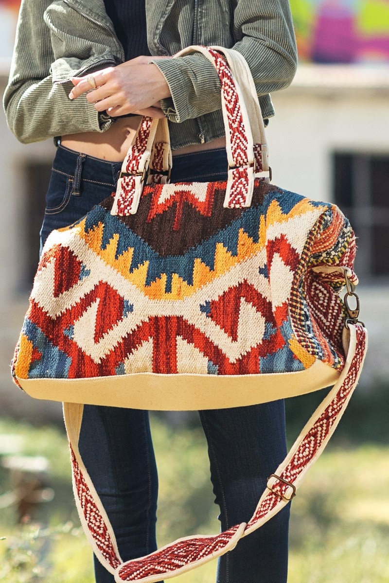 Chic weekender bag sale