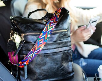 Guitar strap backpack sale