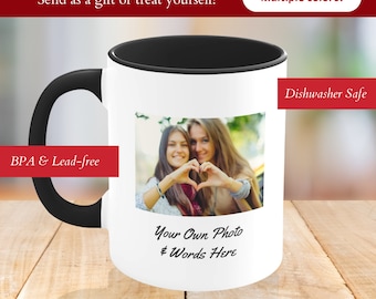 Custom Picture Mug, Photo Coffee Mugs, Mug with Photo, Photo Mug, Custom Coffee Mug, Custom Photo Gifts, Custom Mug, Personalized Mug