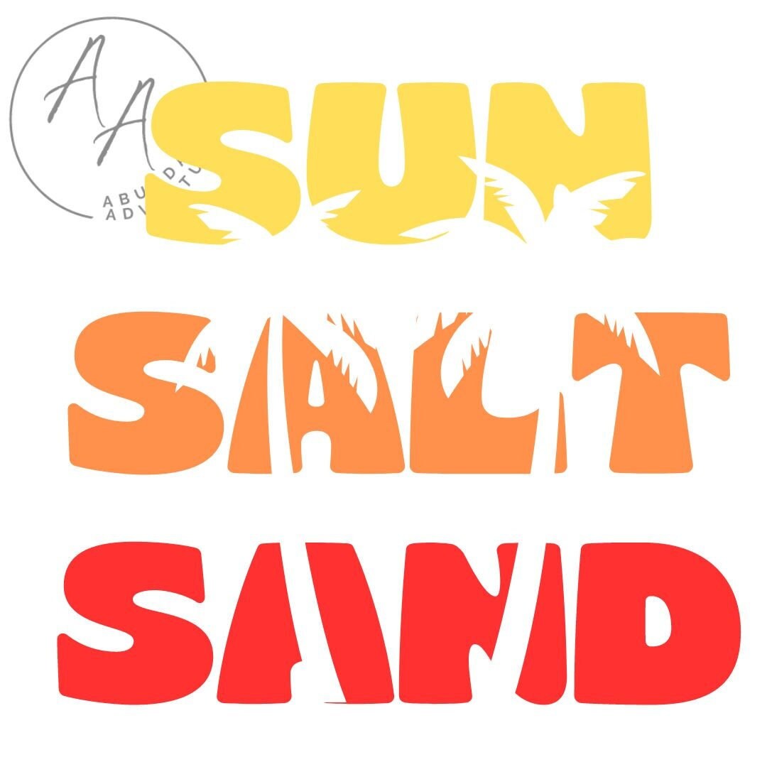 Sun Salt Sand SVG/PNG Digital Download - Etsy