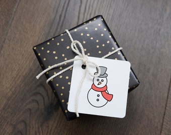 Snowman Gift Tags