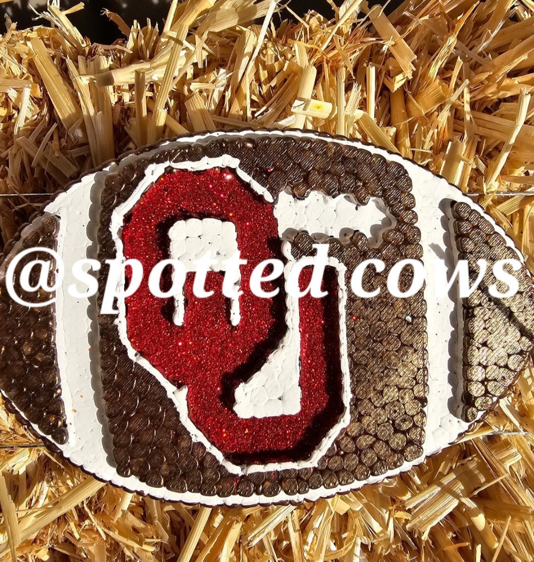 Oklahoma Sooners OU Scented Football Car Freshie Etsy