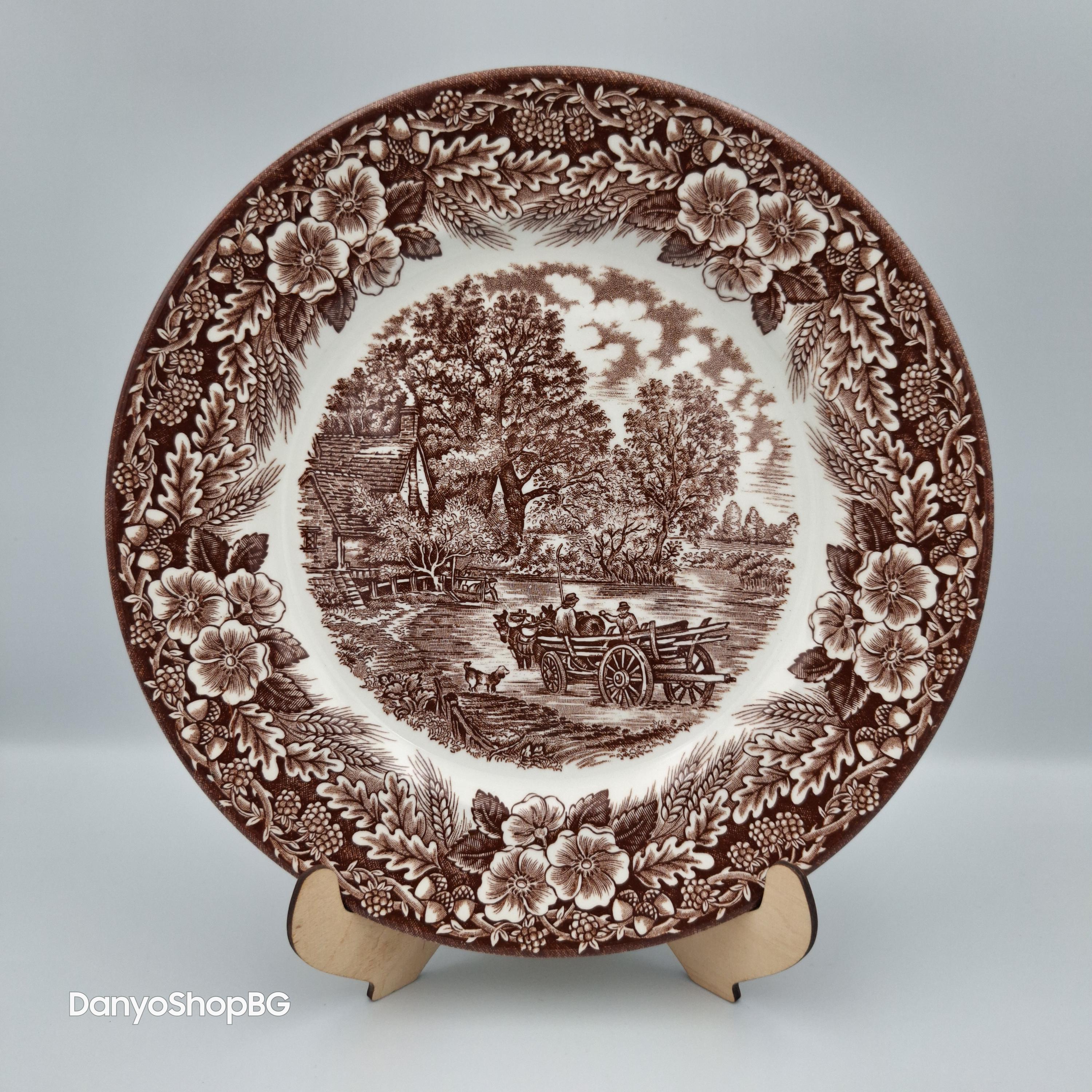 Vintage J. Broadhurst “the Hay Wain” Plate – the Constable Series