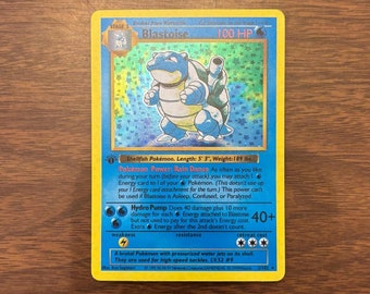 英語版初期 Blastoise 1st Edition Shadowless 英語版初期 Blastoise 1st Edition Shadowless Blastoise [1st