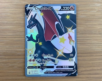Charizard V (Secret) - Champion&#39;s Path Holofoil Proxy Card