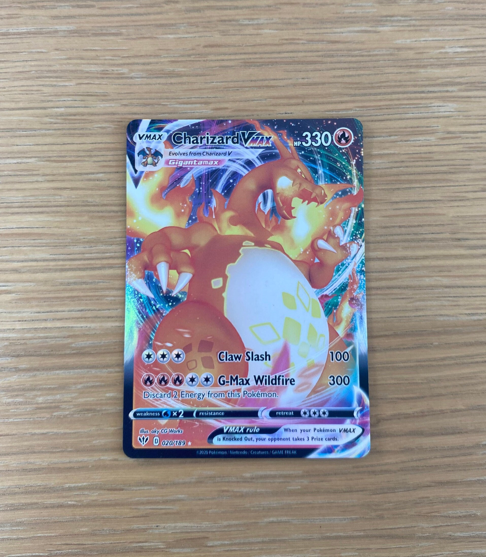 Charizard-VMAX (74/073), Busca de Cards