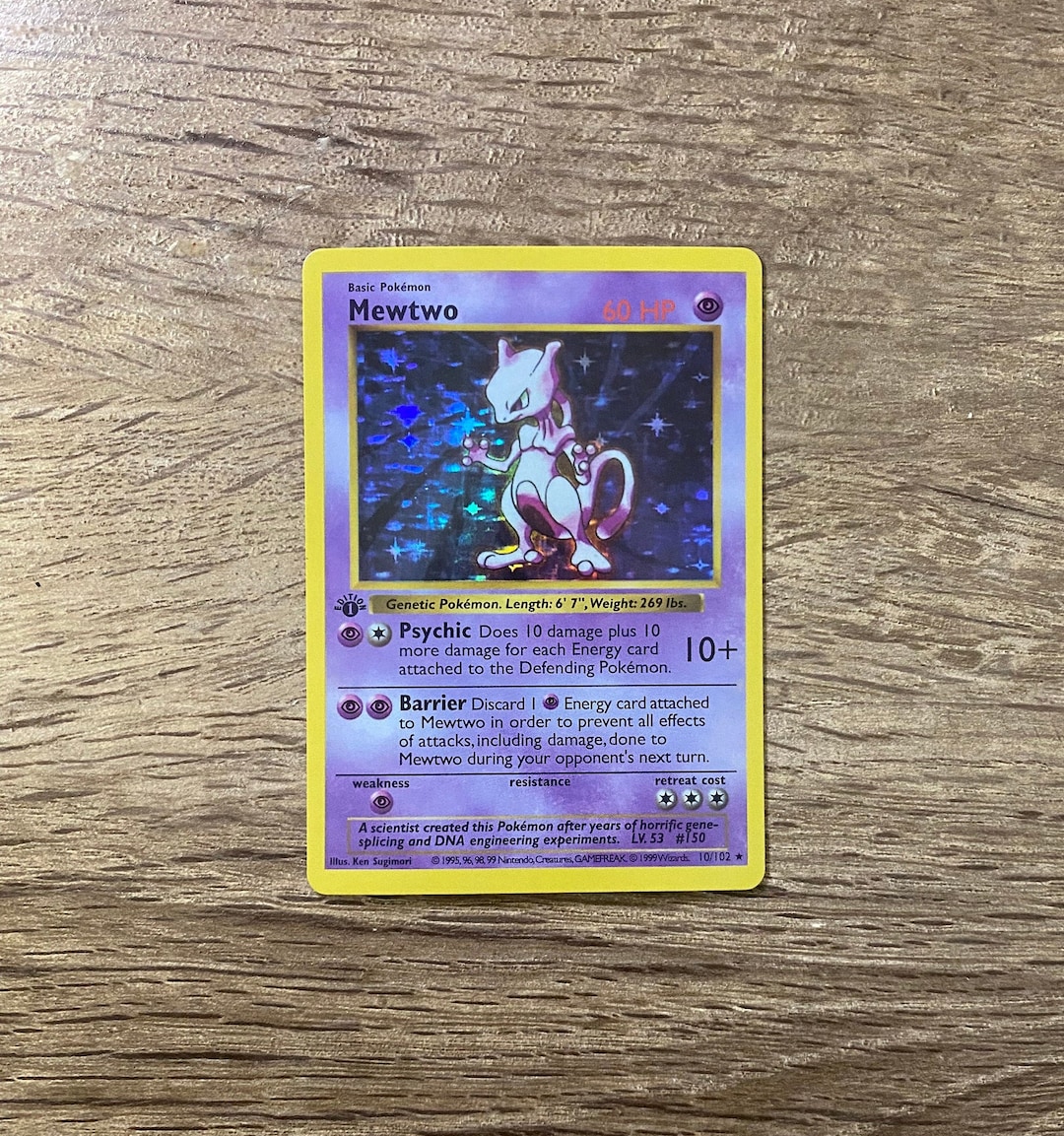 【美品】ミュウツー 10/102 ★ （フランス語版） RARE 美品】ミュウツー 10/102 （フランス語版） RARE