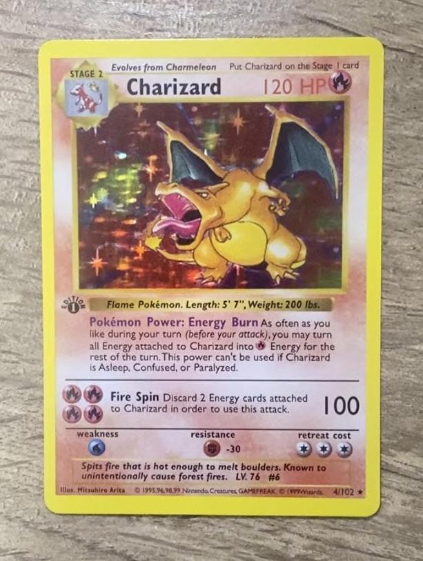 PSA9】ラッキー 英語1999 シャドーレス shadow less PSA 9 CHARIZARD