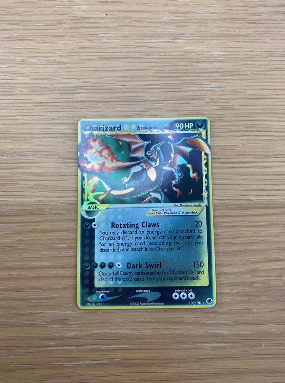 2006 Pokemon Charizard Star (delta Species) Dragon Frontiers