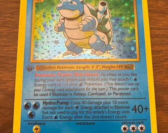 英語版初期 Blastoise 1st Edition Shadowless Blastoise [1st Edition] #2 Prices | Pokemon Base Set