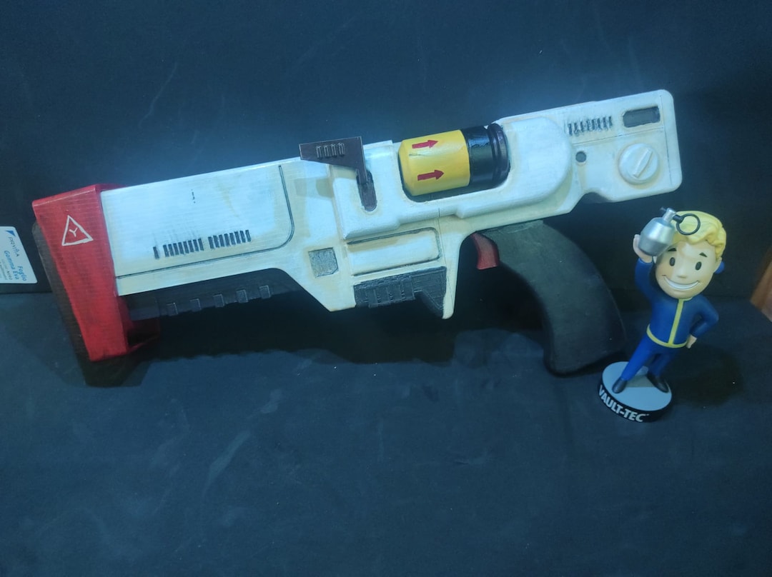 Fallout4 Synth Laser Pistol Institute Laser Pistol Institute Etsy