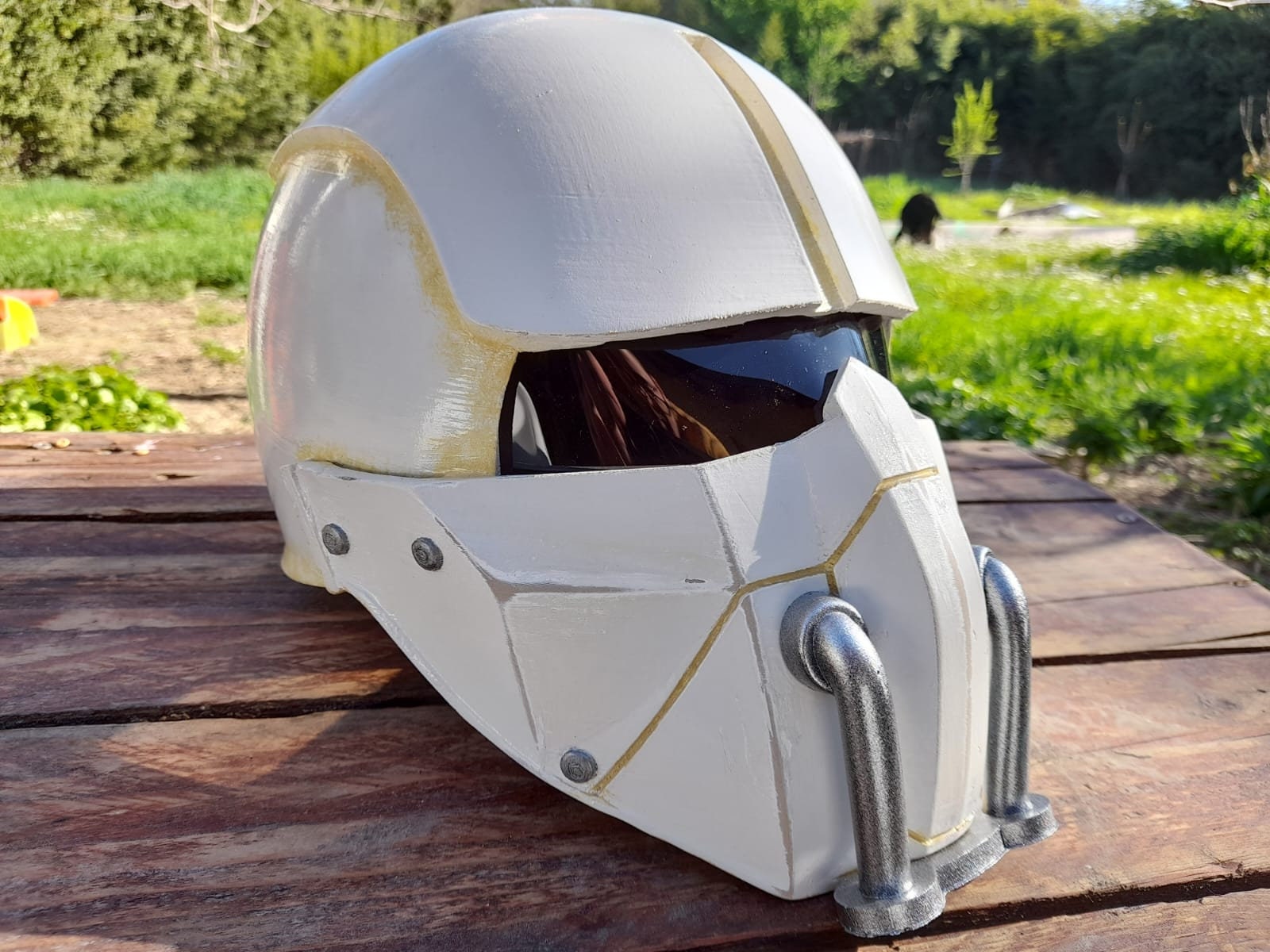Synth Helmet Fallout4 Synthetic Helmet 11 Wearable Wearable Etsy