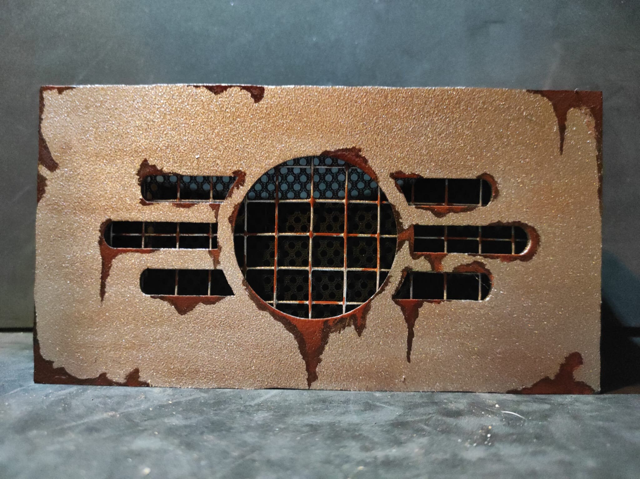 Vault Tec Speaker Fallout Cosplay Prop Etsy