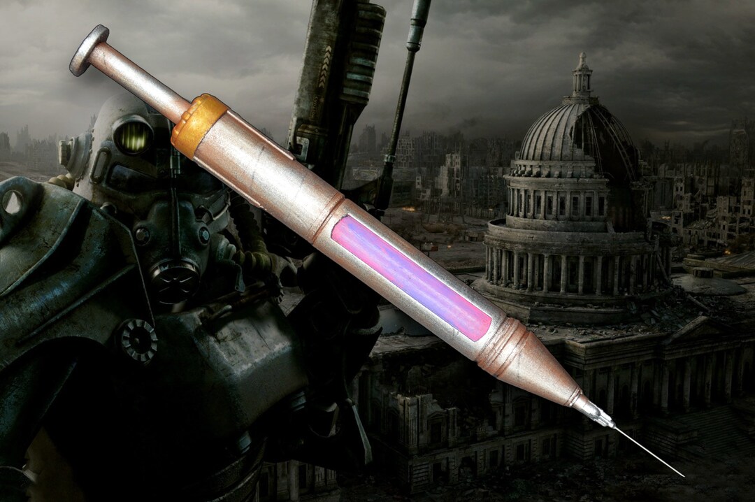 MEDX Fallout Chems Prop Cosplay 11 Maßstab Fnv New Vegas Etsy